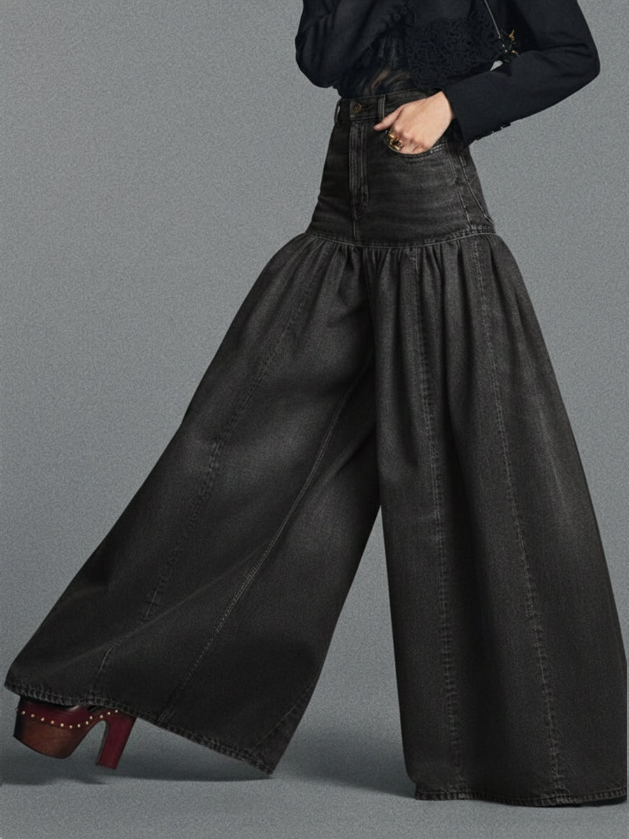 Casual Wide-leg Jeans